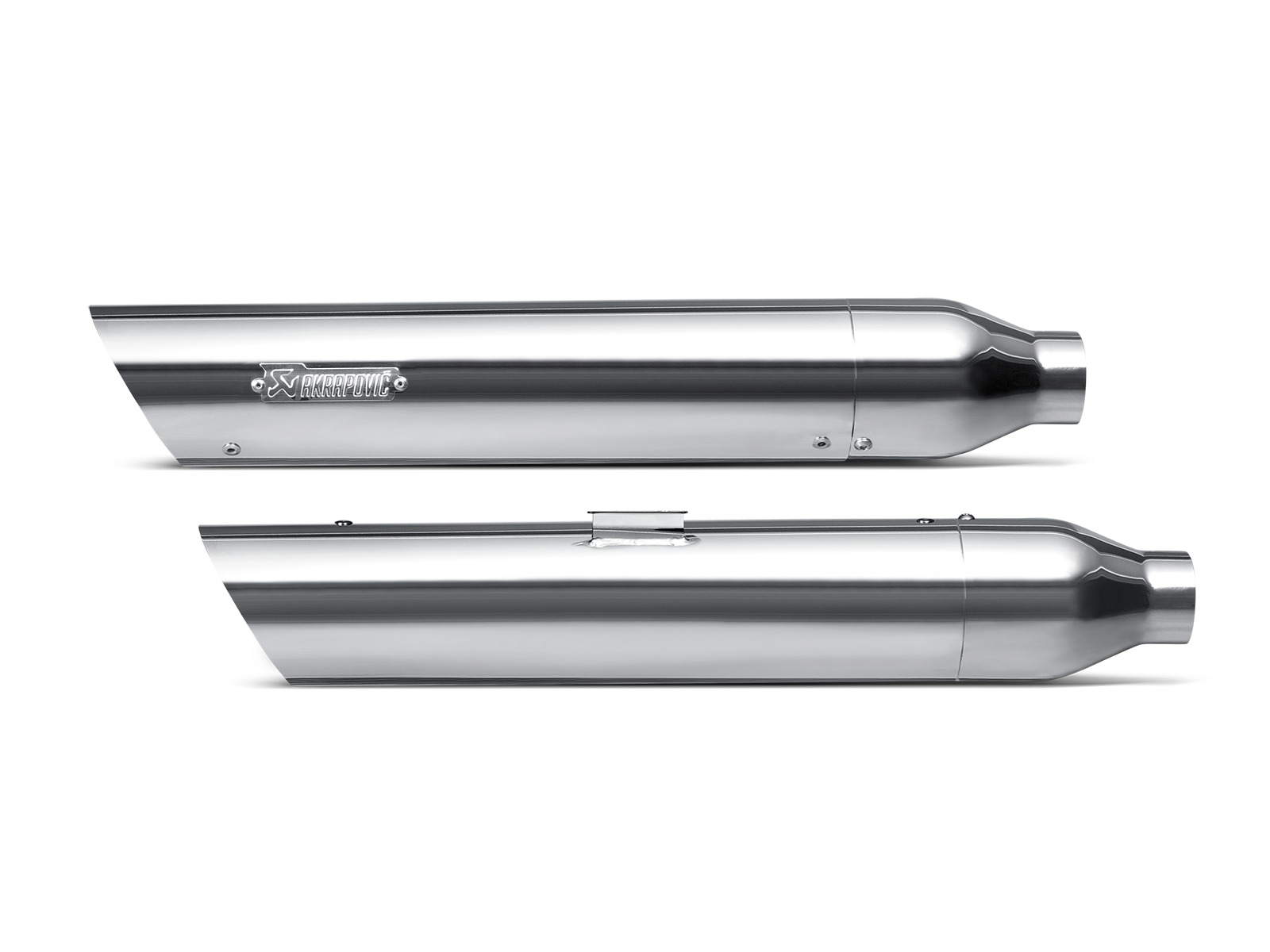 AKRAPOVIC TERMINALE CROMATO HARLEY-DAVIDSON DYNA VARI MODELLI 2008-16 - AKRAPOVIC