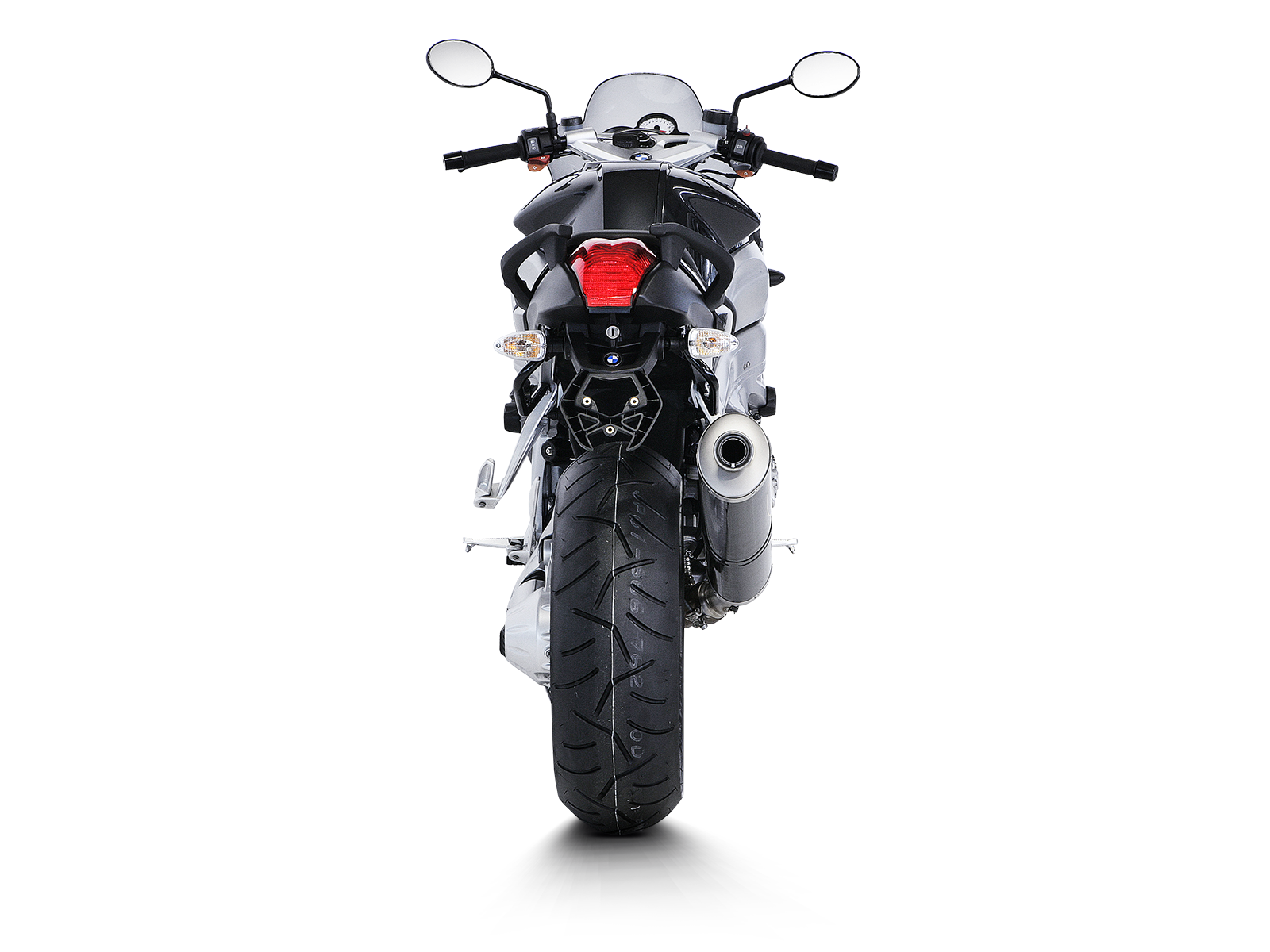 AKRAPOVIC TERMINALE CARBONIO BMW K 1200 R / S 2005-08 - AKRAPOVIC immagine 3