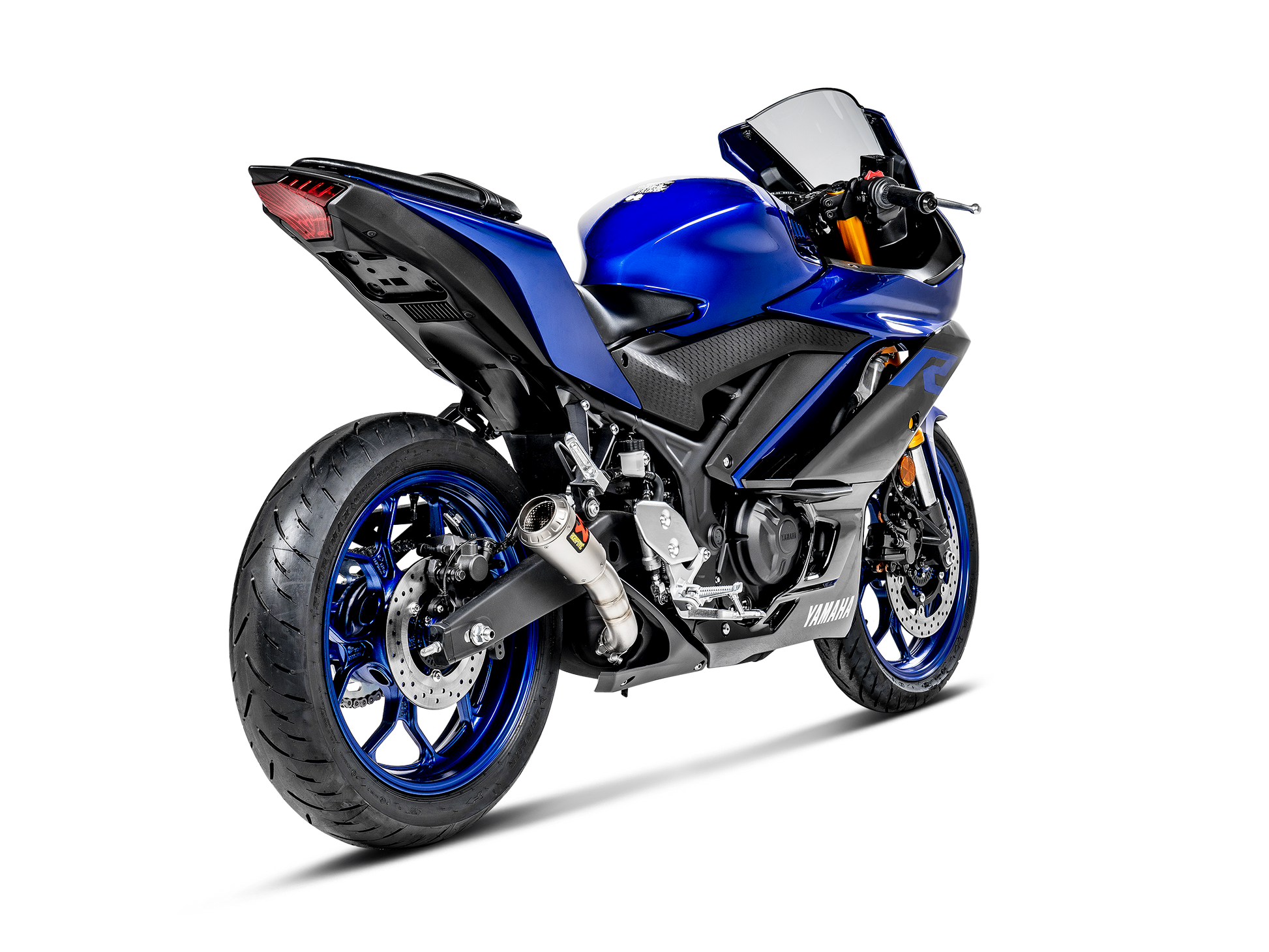 AKRAPOVIC TERMINALE ACCIAIO INOX RACING YAMAHA YZF-R3 2014-21 - AKRAPOVIC immagine 3