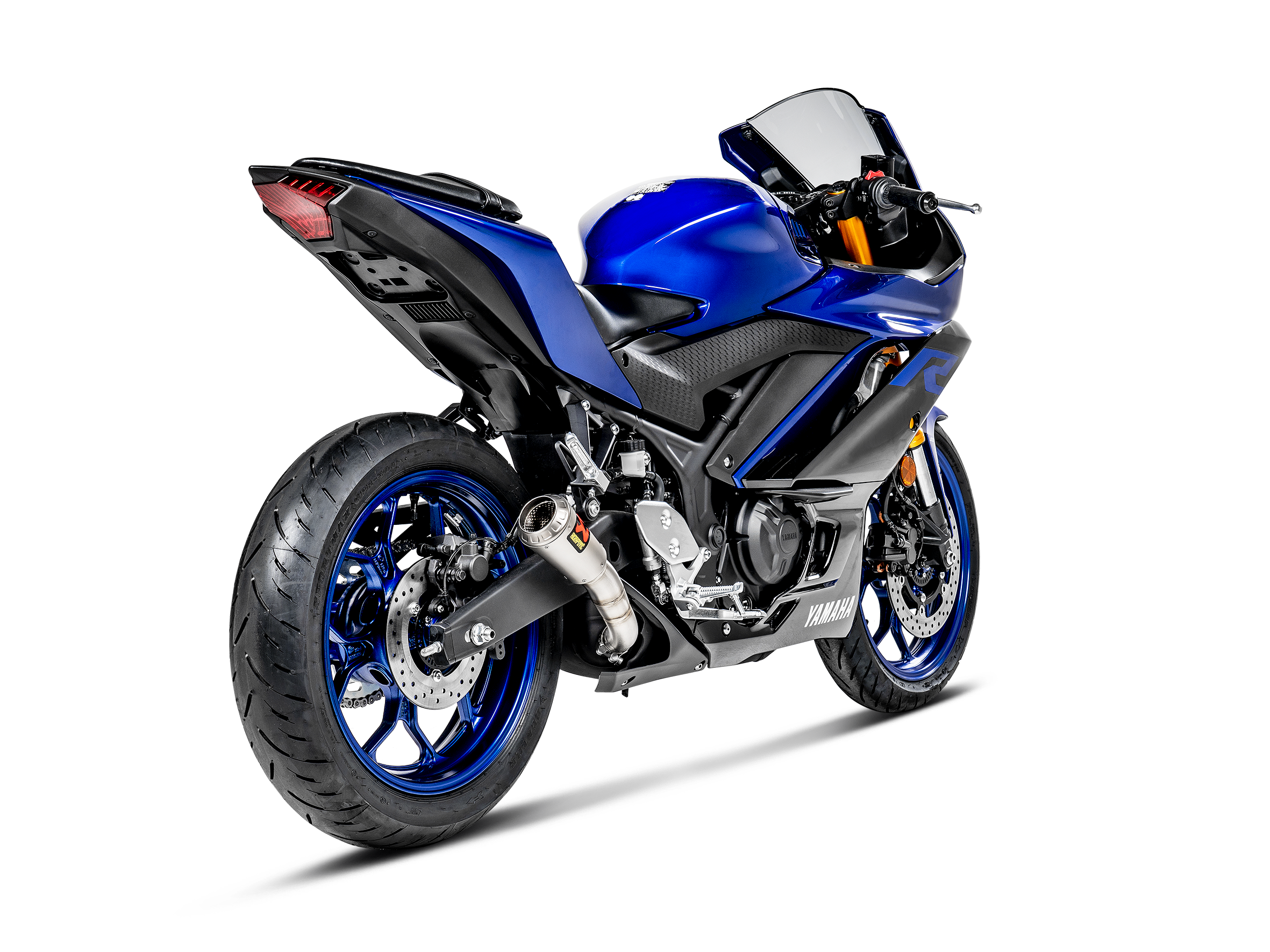 AKRAPOVIC TERMINALE ACCIAIO INOX RACING YAMAHA YZF-R3 2014-21 - AKRAPOVIC immagine 3