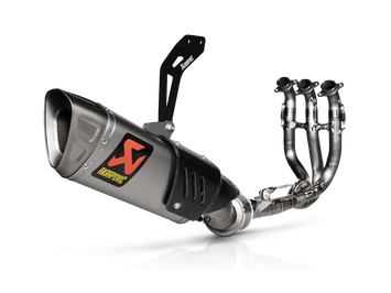 AKRAPOVIC TERMINALE CARBONIO RACING TRIUMPH DAYTONA 660 2024-26 - AKRAPOVIC