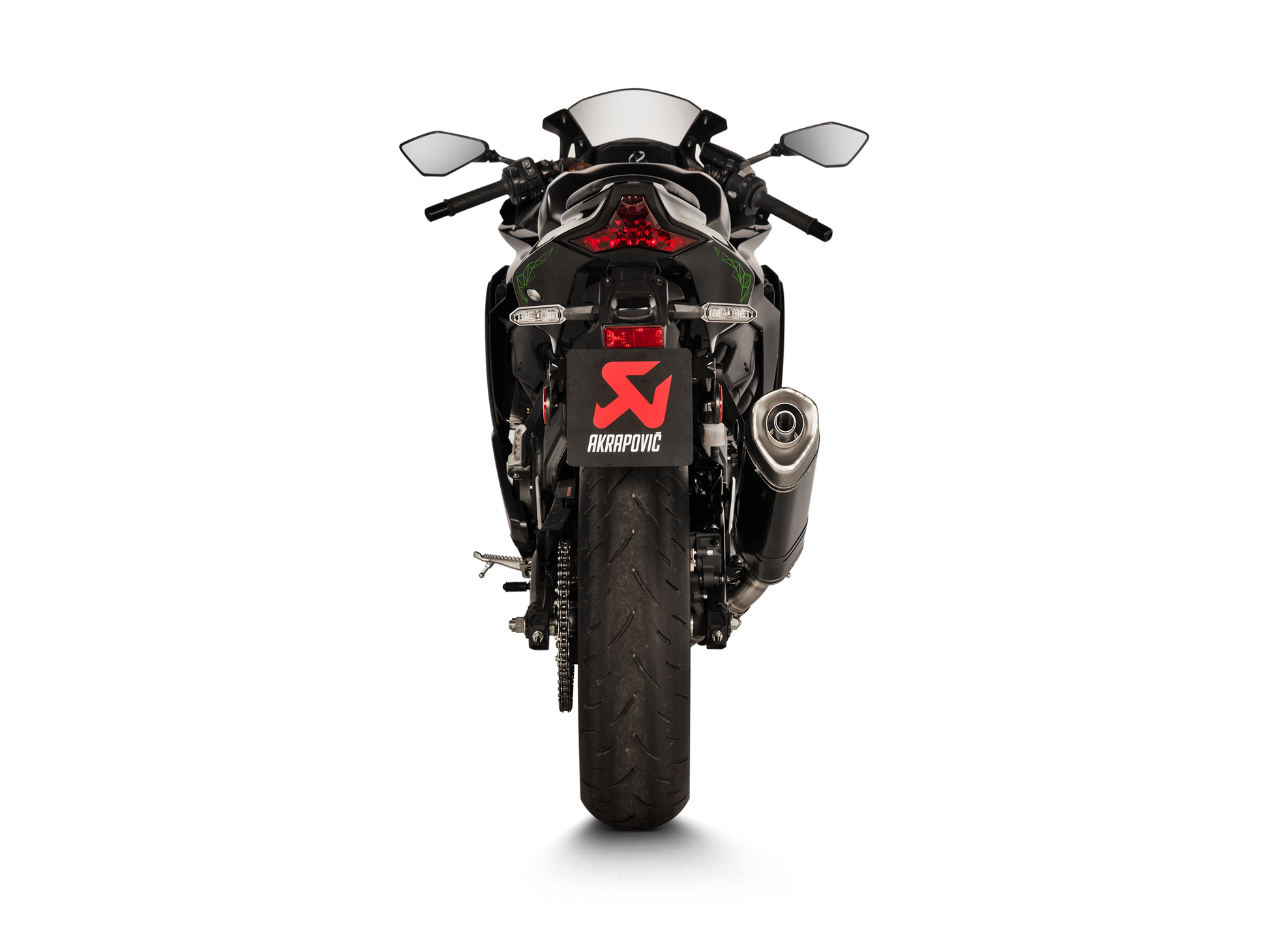 AKRAPOVIC TERMINALE CARBONIO RACING KAWASAKI NINJA ZX 25R 2023-26 - AKRAPOVIC immagine 4