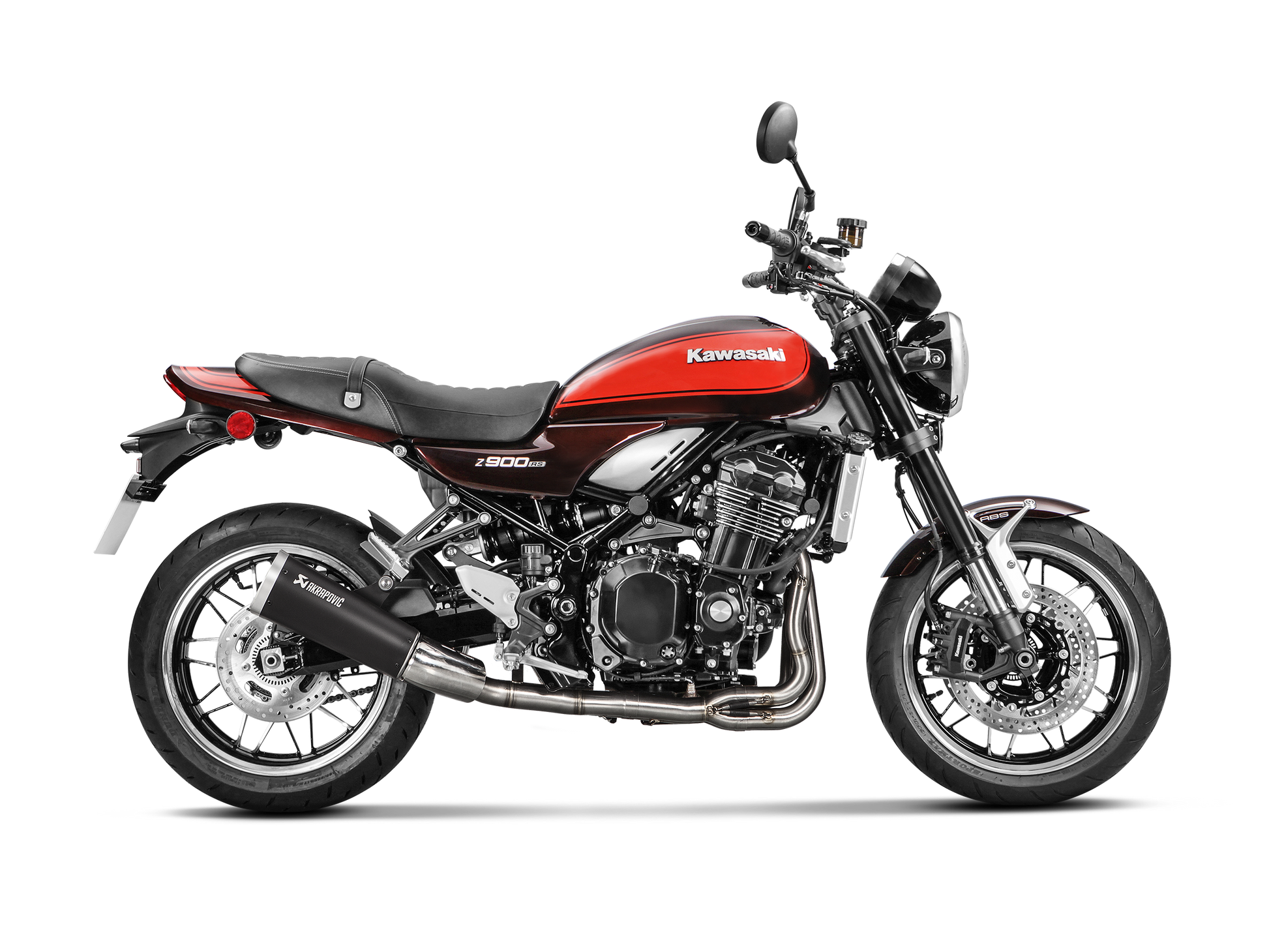 AKRAPOVIC COLLETTORI SCARICO ACCIAIO INOX RACING KAWASAKI Z900 RS / CAFE 2018-23 - AKRAPOVIC immagine 2