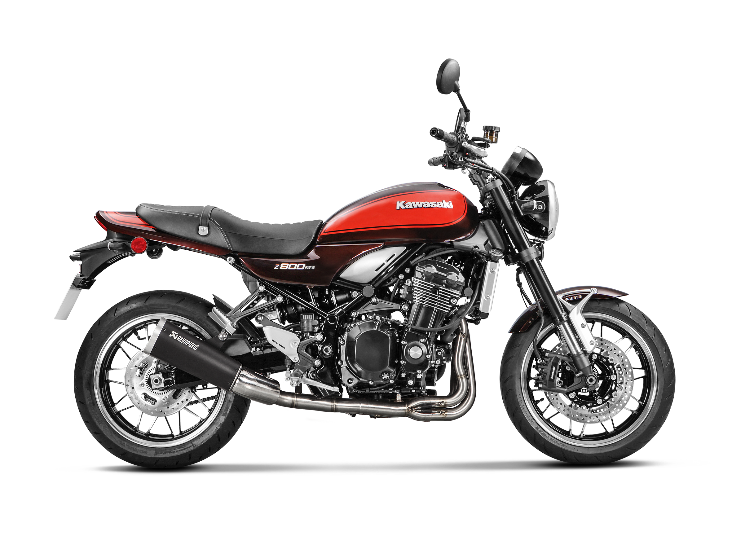 AKRAPOVIC COLLETTORI SCARICO ACCIAIO INOX RACING KAWASAKI Z900 RS / CAFE 2018-23 - AKRAPOVIC immagine 2