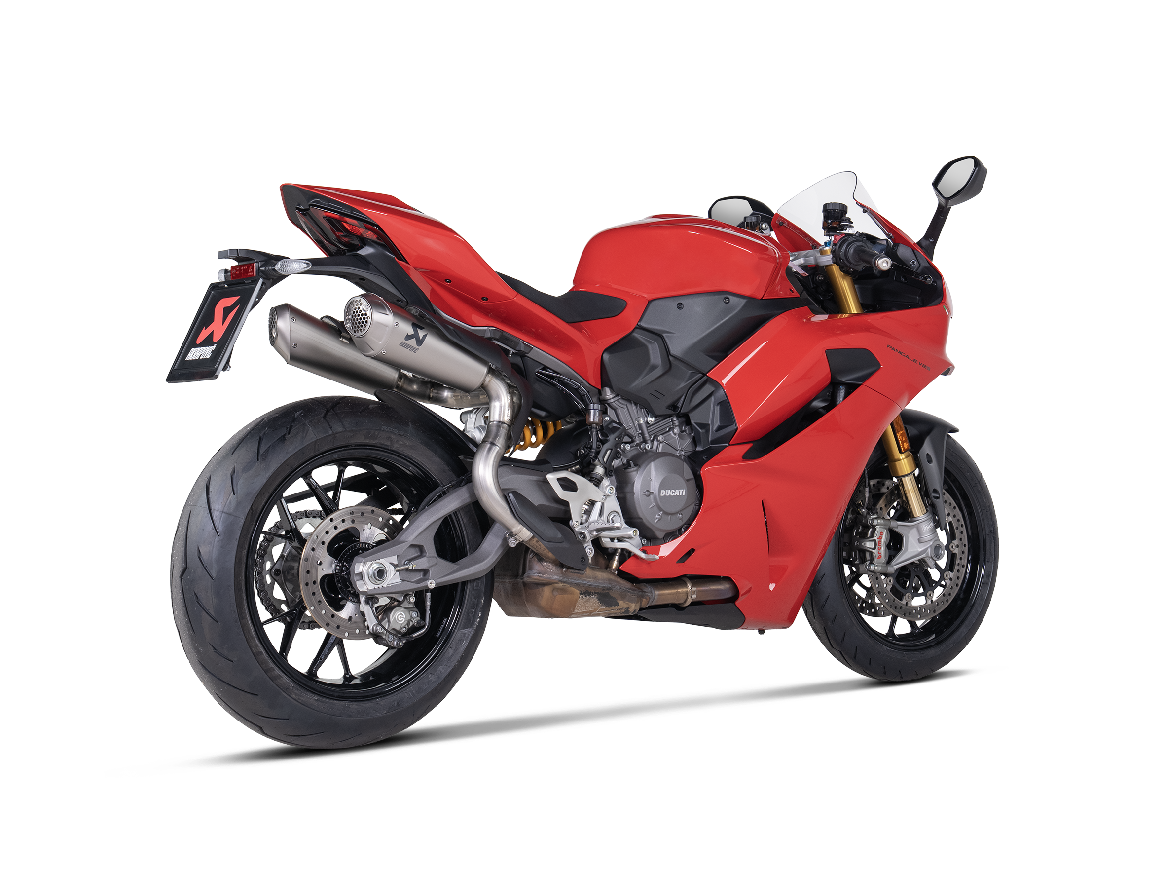 AKRAPOVIC TERMINALE TITANIO OMOLOGATO DUCATI PANIGALE / STREETFIGHTER V2 2025-26 - AKRAPOVIC immagine 5
