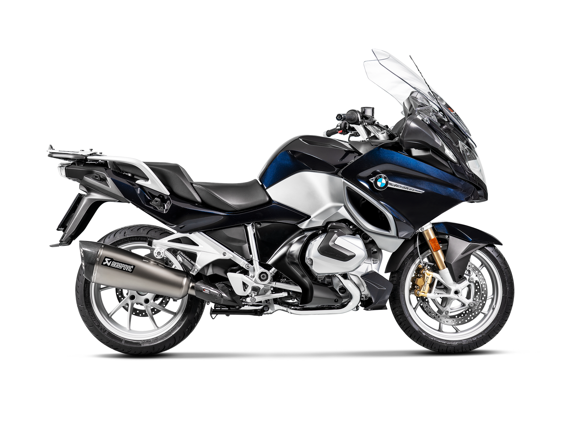 AKRAPOVIC TERMINALE TITANIO BMW R 1250 RT 2019-24 - AKRAPOVIC immagine 2