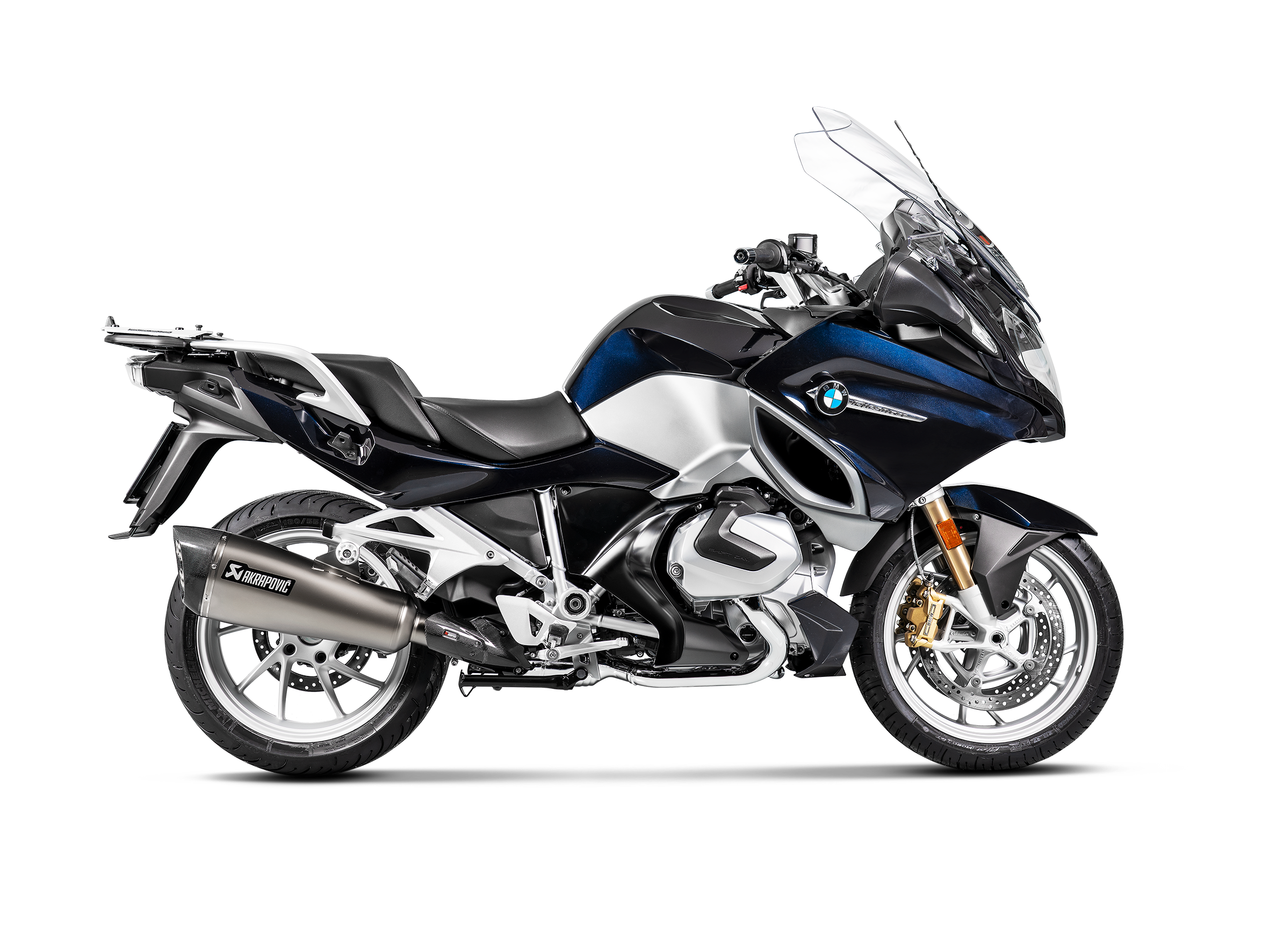 AKRAPOVIC TERMINALE TITANIO BMW R 1250 RT 2019-24 - AKRAPOVIC immagine 2