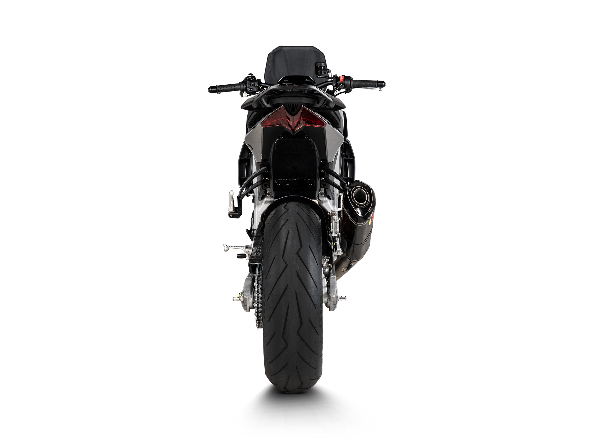 AKRAPOVIC TERMINALE CARBONIO RACING APRILIA TUONO V4 2021-24 - AKRAPOVIC immagine 4