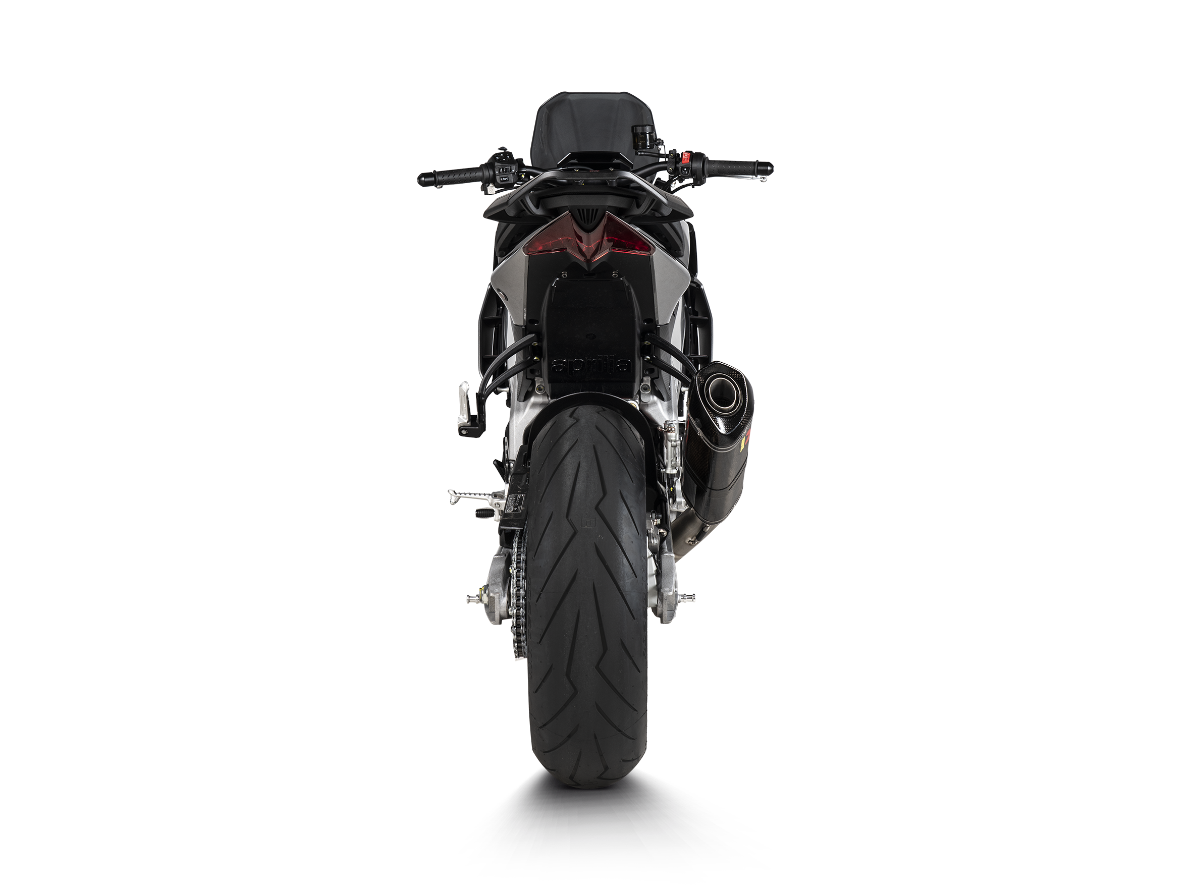 AKRAPOVIC TERMINALE CARBONIO RACING APRILIA TUONO V4 2021-24 - AKRAPOVIC immagine 4