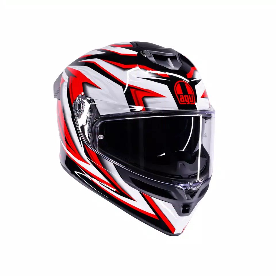 CASCO DA MOTO INTEGRALE AGV K5 ZENITHAR NERO BIANCO ROSSO