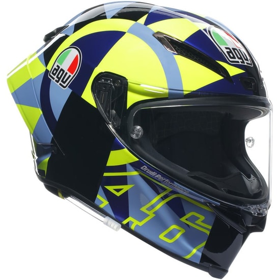 CASCO AGV PISTA GP RR E2206 VALENTINO ROSSI SOLELUNA 2022