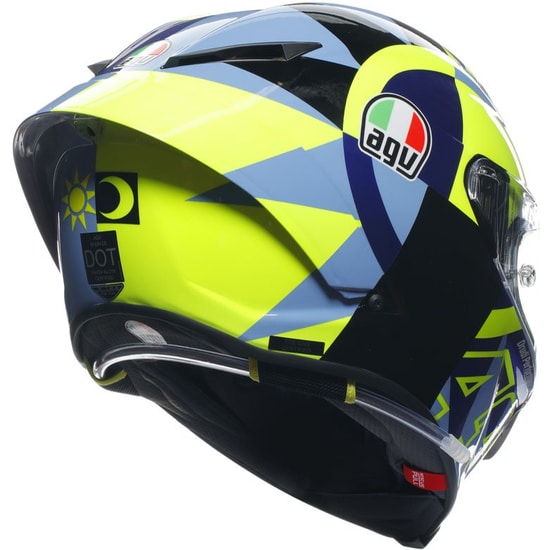 CASCO AGV PISTA GP RR E2206 VALENTINO ROSSI SOLELUNA 2022