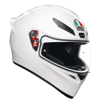 CASCO DA MOTO INTEGRALE AGV K1 S BIANCO