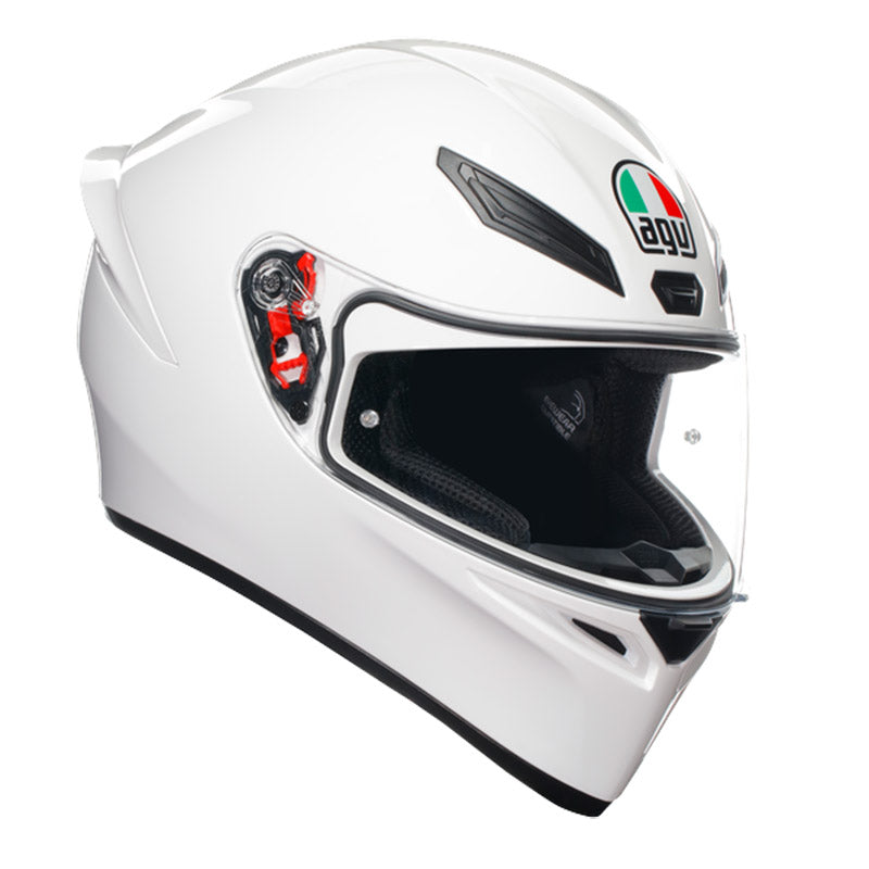 CASCO DA MOTO INTEGRALE AGV K1 S BIANCO