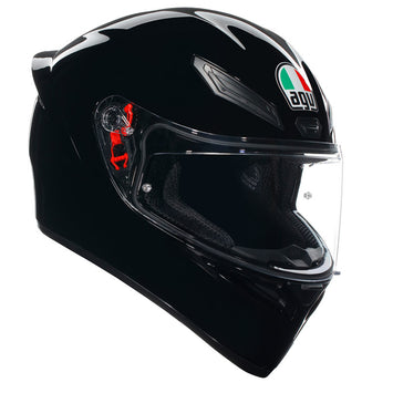 CASCO DA MOTO INTEGRALE AGV K1 S NERO LUCIDO