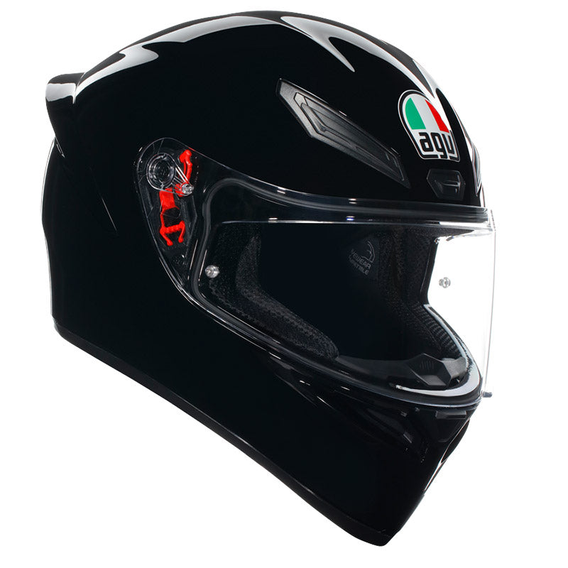 CASCO DA MOTO INTEGRALE AGV K1 S NERO LUCIDO