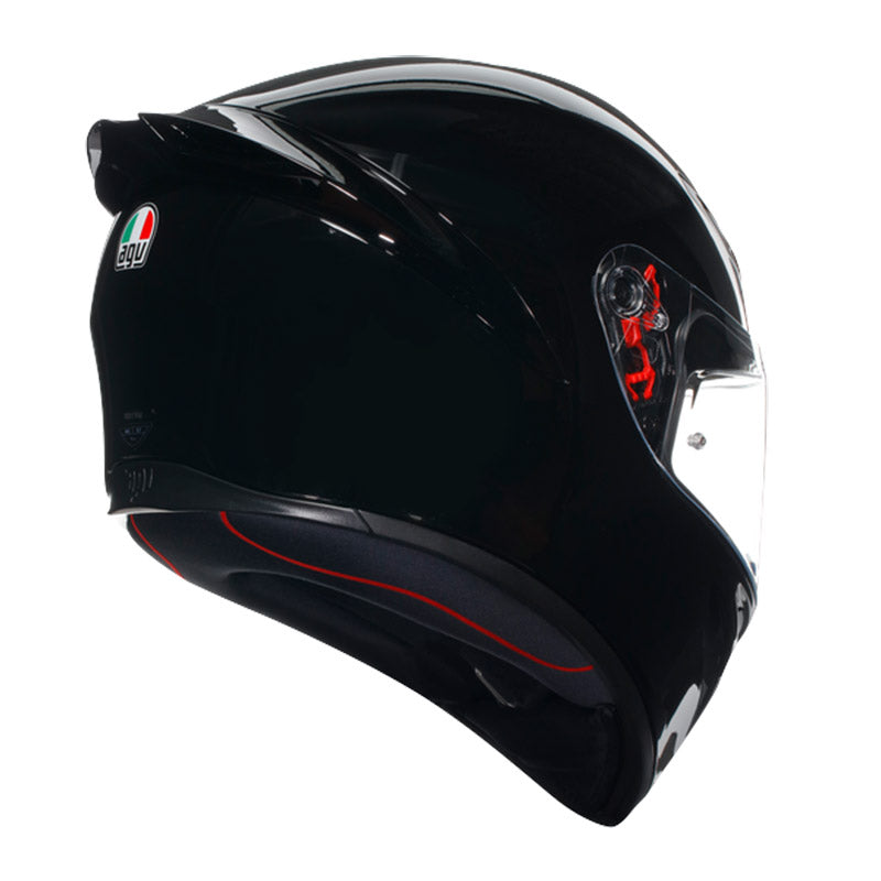 CASCO DA MOTO INTEGRALE AGV K1 S NERO LUCIDO