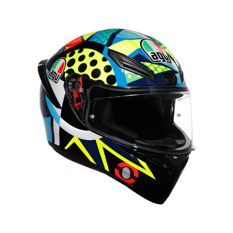 CASCO DA MOTO INTEGRALE AGV K1 S ROSSI WINTER TEST 2020