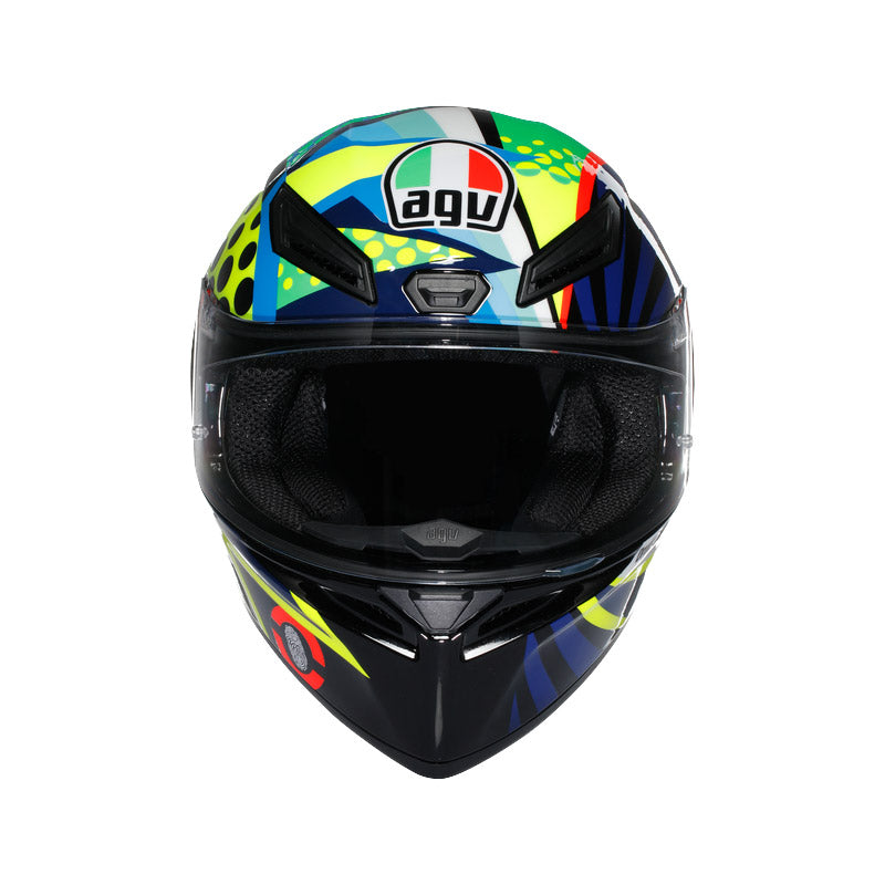 CASCO DA MOTO INTEGRALE AGV K1 S ROSSI WINTER TEST 2020