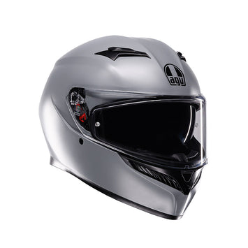 CASCO DA MOTO INTEGRALE AGV K3 GRIGIO NARDO OPACO