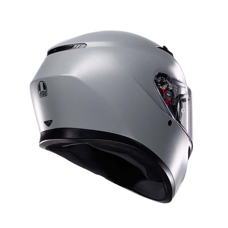 CASCO DA MOTO INTEGRALE AGV K3 GRIGIO NARDO OPACO