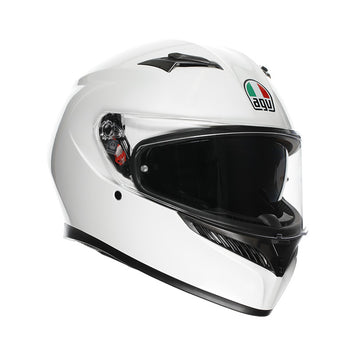 CASCO DA MOTO INTEGRALE AGV K3 BIANCO