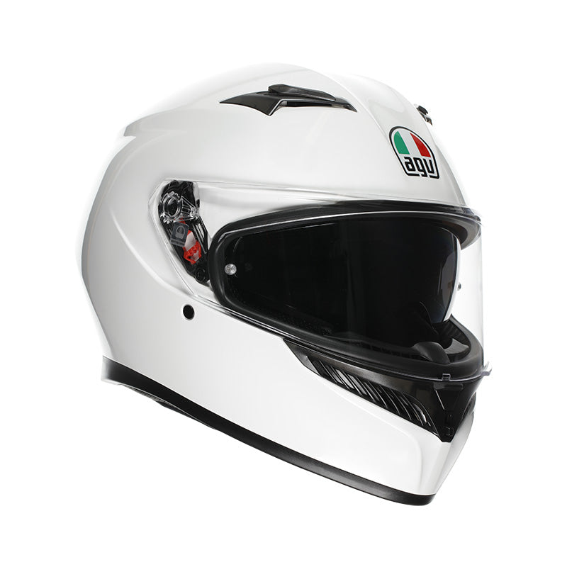 CASCO DA MOTO INTEGRALE AGV K3 BIANCO