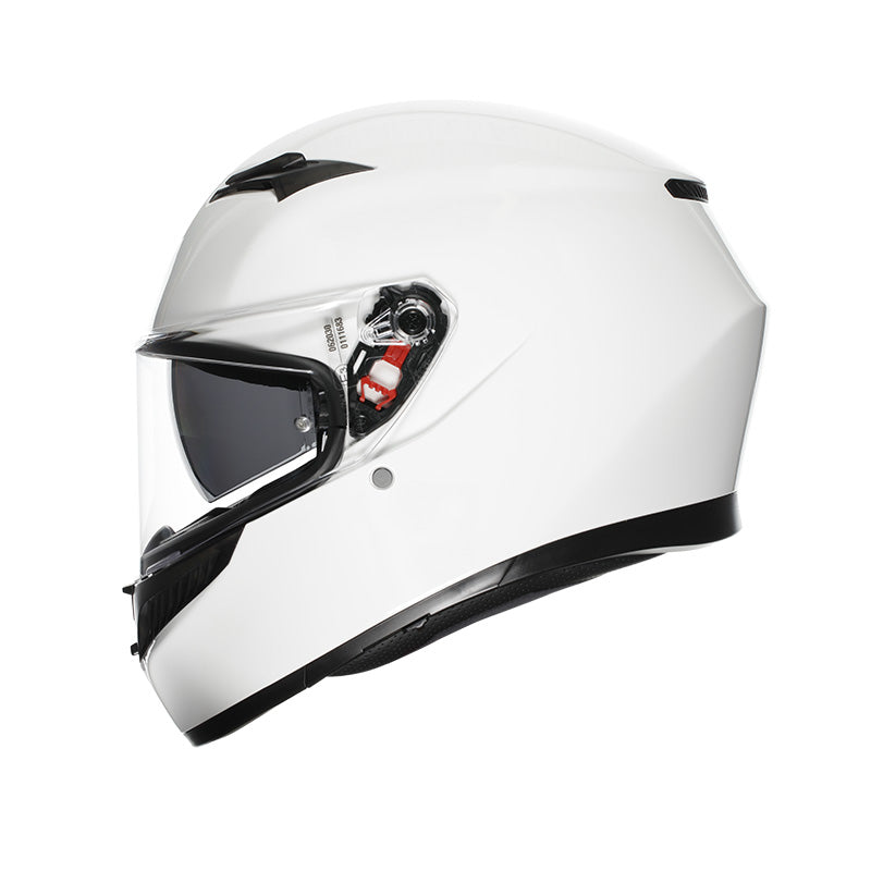CASCO DA MOTO INTEGRALE AGV K3 BIANCO
