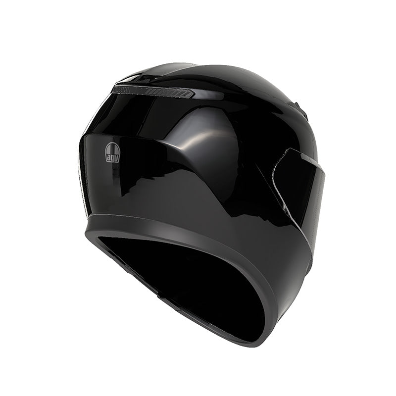 CASCO DA MOTO INTEGRALE AGV K3 NERO LUCIDO