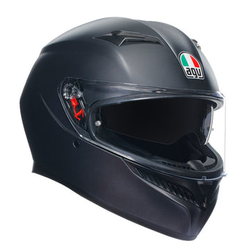 CASCO DA MOTO INTEGRALE AGV K3 NERO OPACO