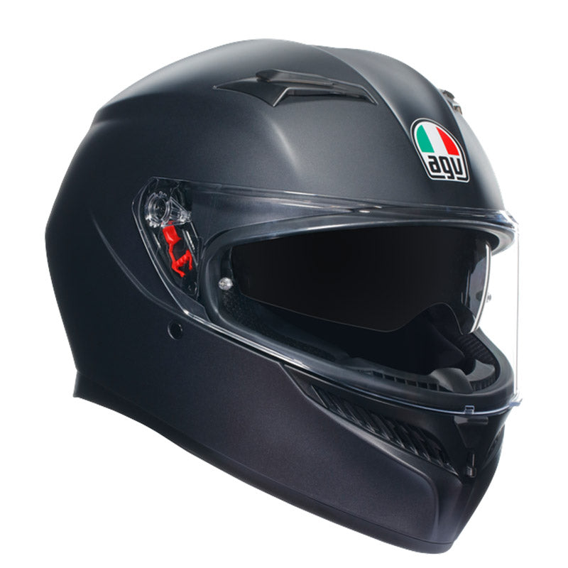 CASCO DA MOTO INTEGRALE AGV K3 NERO OPACO