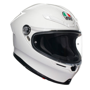 CASCO DA MOTO INTEGRALE AGV K6 S BIANCO