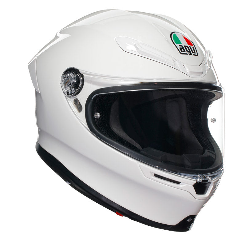 CASCO DA MOTO INTEGRALE AGV K6 S BIANCO