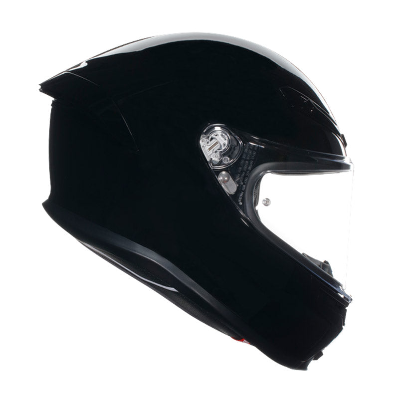 CASCO DA MOTO INTEGRALE AGV K6 S NERO LUCIDO