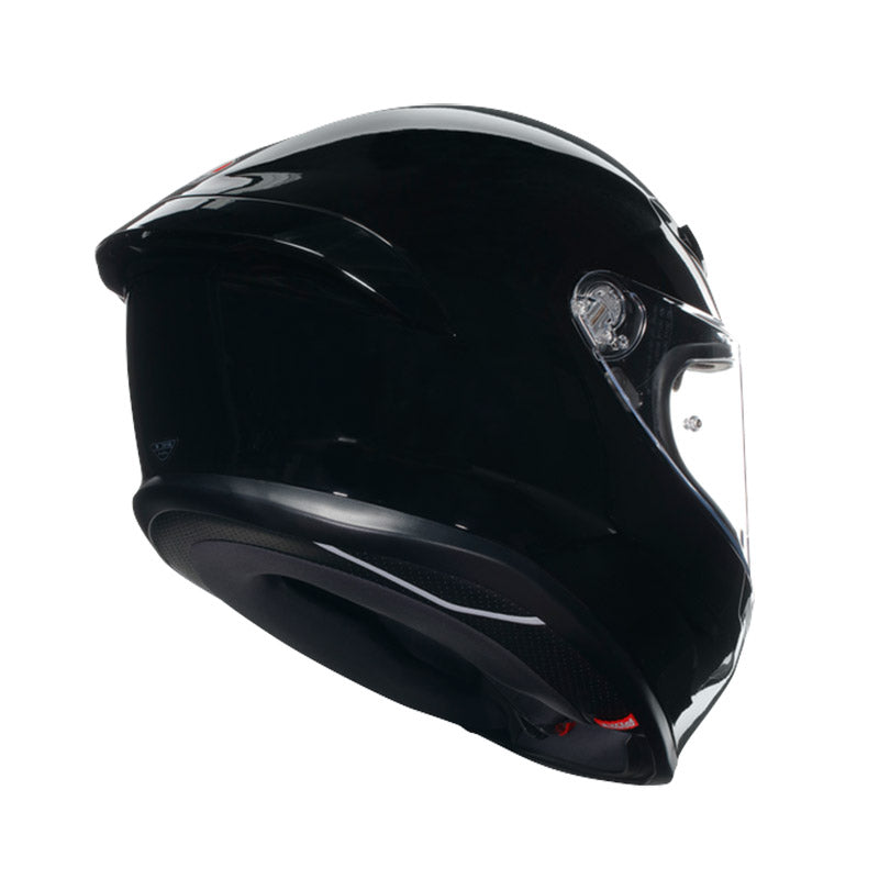CASCO DA MOTO INTEGRALE AGV K6 S NERO LUCIDO