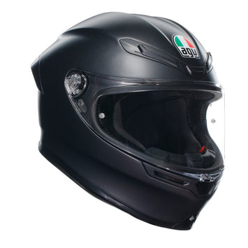 CASCO DA MOTO INTEGRALE AGV K6 S NERO OPACO
