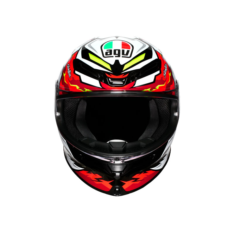 CASCO DA MOTO INTEGRALE AGV K6 S BEZZECCHI 2024