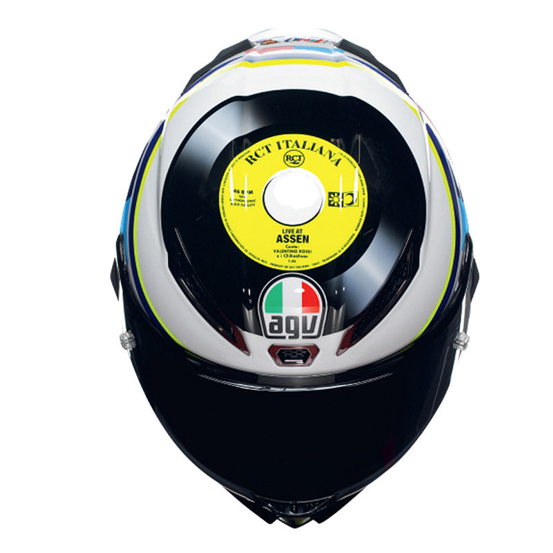 CASCO AGV PISTA GP RR E2206 VALENTINO ROSSI ASSEN 2007
