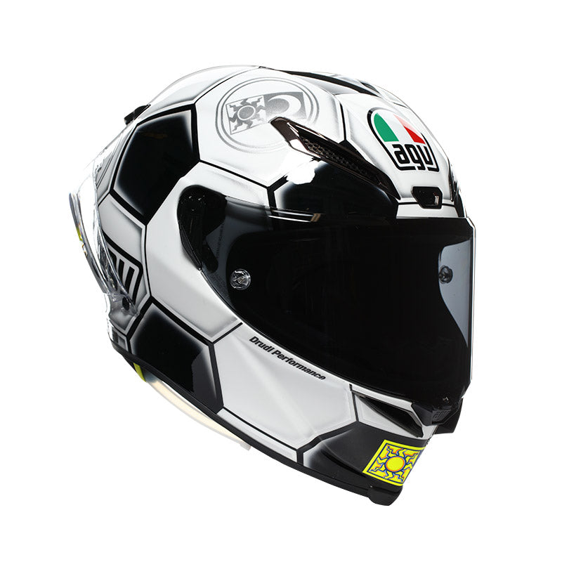 CASCO AGV PISTA GP RR E2206 VALENTINO ROSSI CATALUNYA 2008