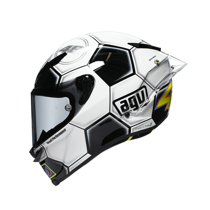 CASCO AGV PISTA GP RR E2206 VALENTINO ROSSI CATALUNYA 2008