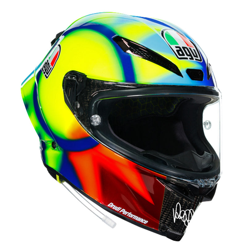 CASCO AGV PISTA GP RR VALENTINO ROSSI SOLELUNA 2021