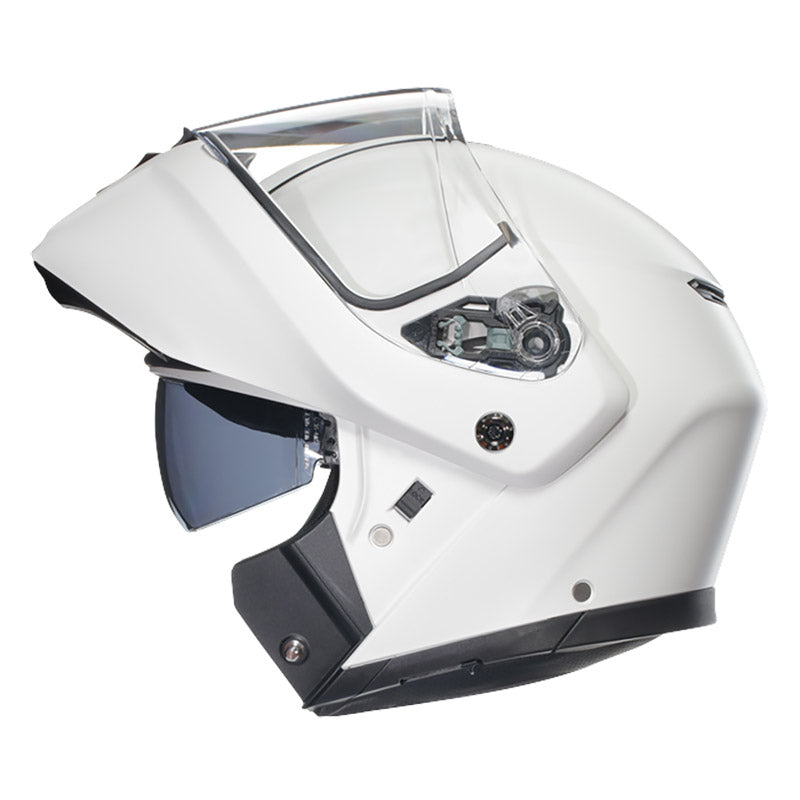 CASCO DA MOTO MODULARE AGV STREETMODULAR BIANCO OPACO