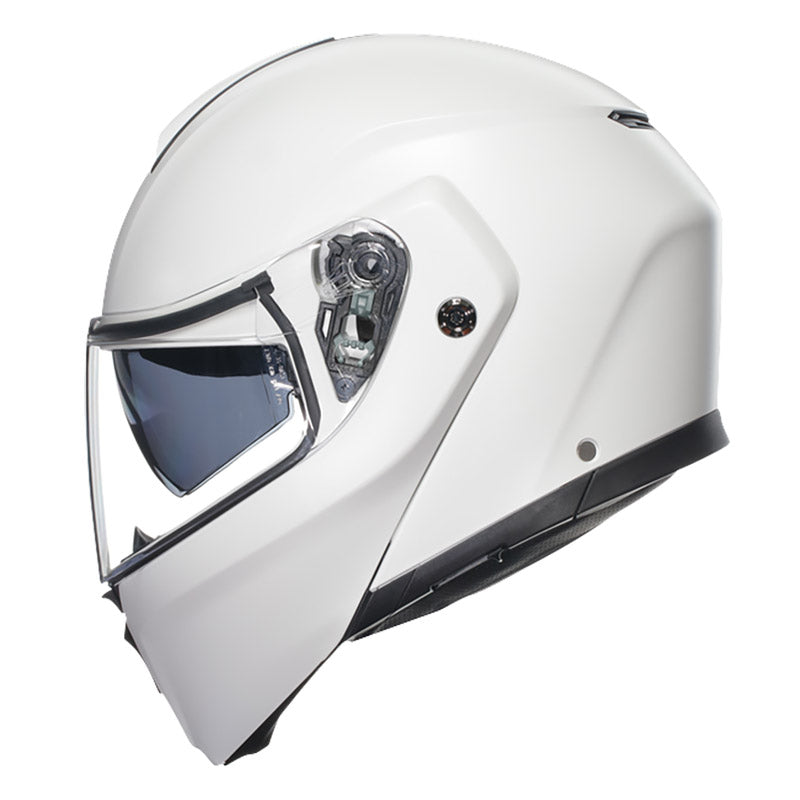 CASCO DA MOTO MODULARE AGV STREETMODULAR BIANCO OPACO