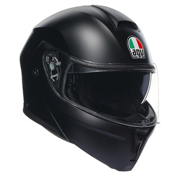 CASCO DA MOTO MODULARE AGV STREETMODULAR NERO OPACO