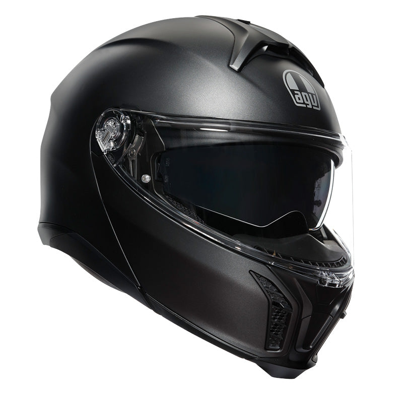 CASCO DA MOTO MODULARE AGV TOURMODULAR NERO OPACO