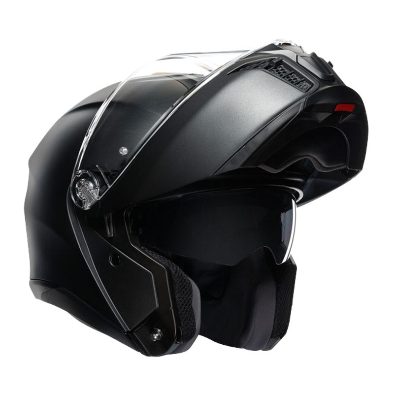 CASCO DA MOTO MODULARE AGV TOURMODULAR NERO OPACO