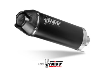 Terminali Di Scarico Inox Nero Mivv Ak-1 Kawasaki Z500 / Se 2024