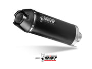 TERMINALE DI SCARICO IN CARBONIO RACING MIVV AK-1 HONDA CB 500 HORNET 2024