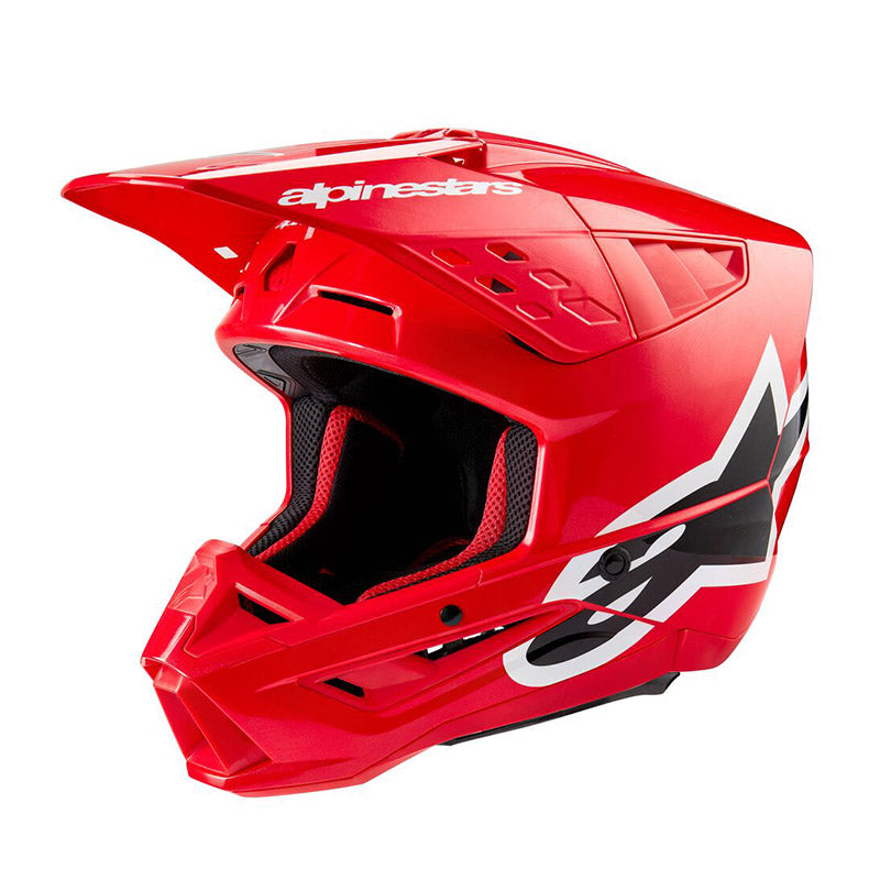 CASCO DA MOTO ALPINESTARS SM5 22-06 CORP ROSSO