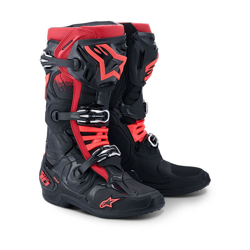 STIVALI OFF-ROAD ALPINESTARS TECH 10 NERO-ROSSO